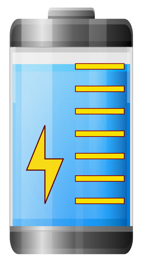 energy clipart rechargeable battery