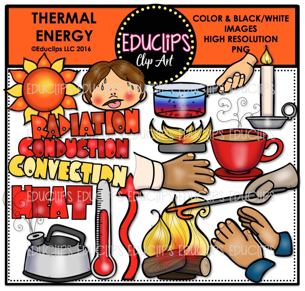 energy clipart thermal energy
