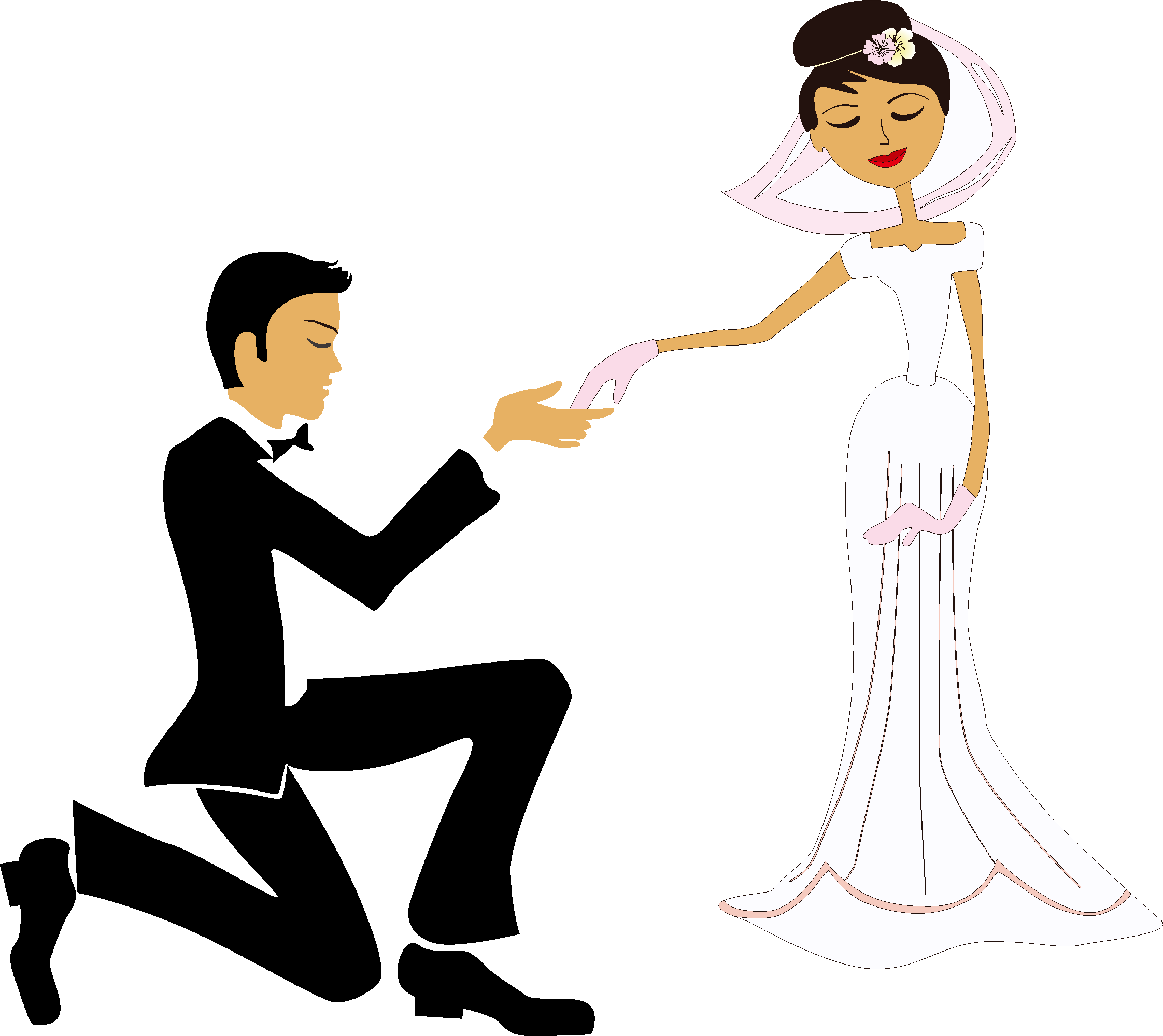 marriage clipart married man