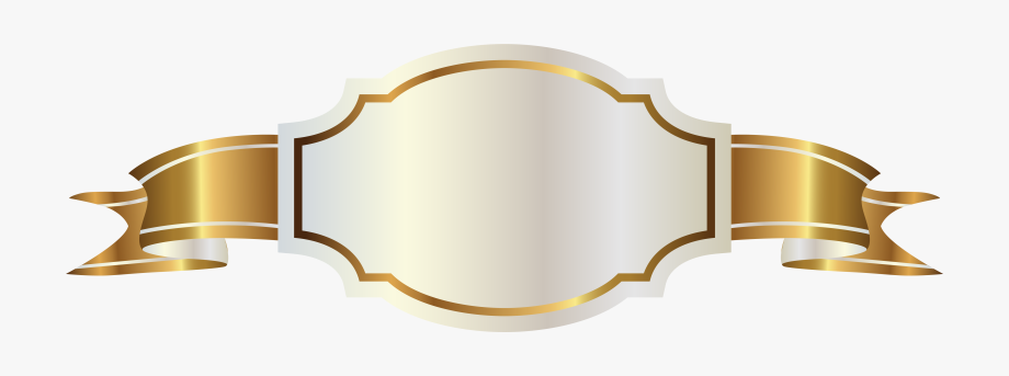 Engagement clipart banner. Transparent gold ribbon png