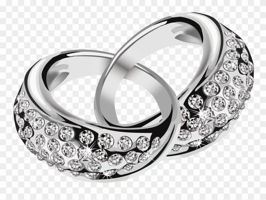 engagement clipart double ring