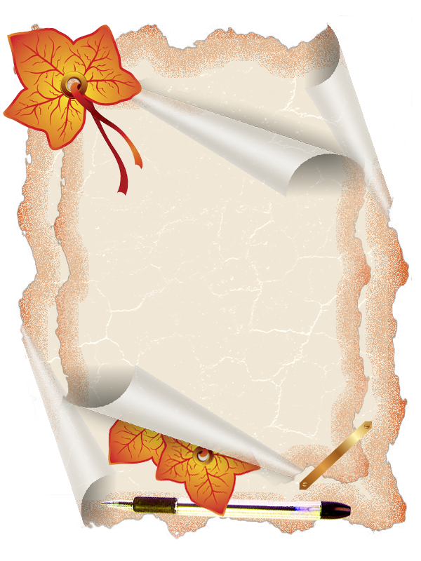 scroll clipart note