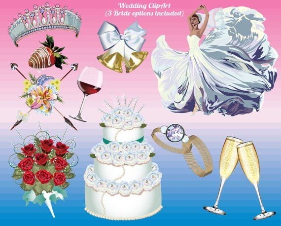 Bells images . Engagement clipart wedding cake