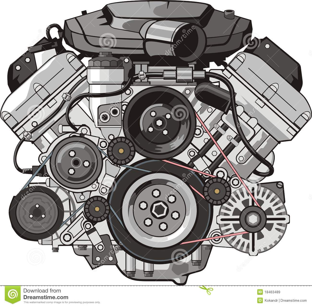engine clipart car engine