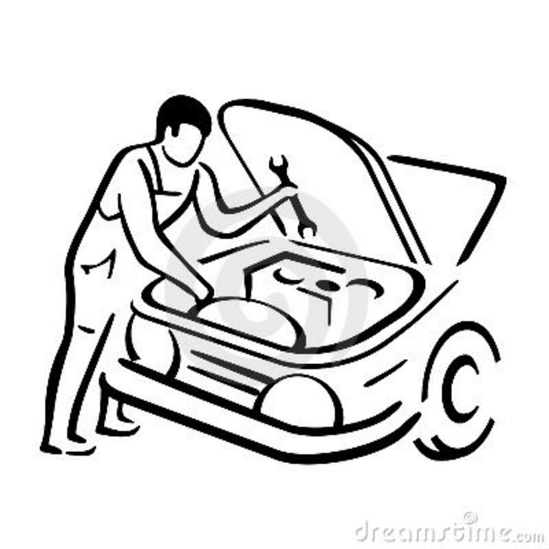 Engine clipart car fix. Free mechanic pictures download