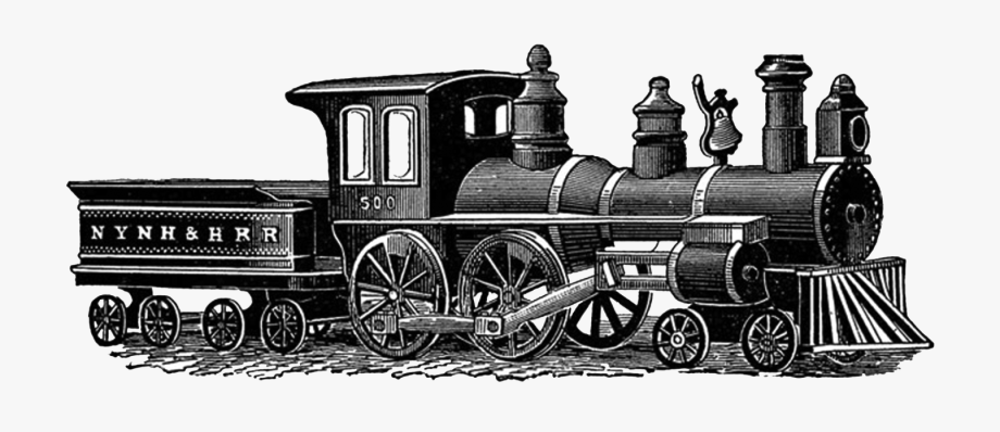 engine clipart classic train