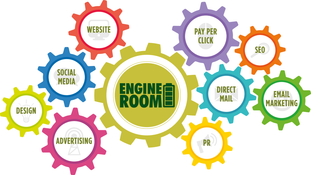 Plug room into your. Engine clipart cog
