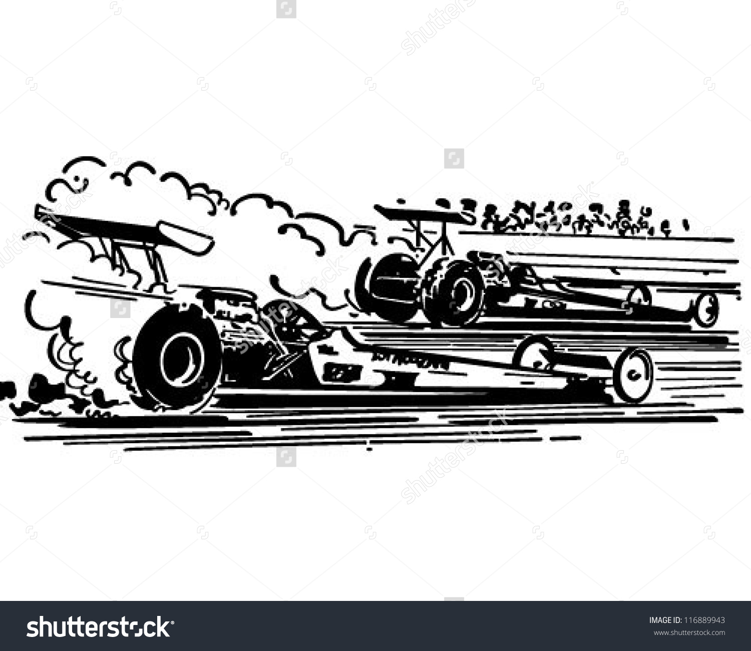 Engine clipart drag racing. 