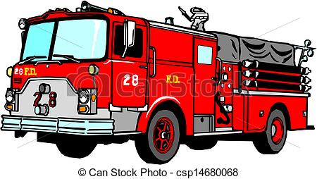 firetruck clipart emergency service