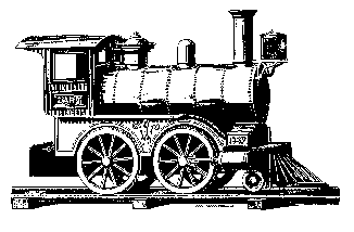 engine clipart old train
