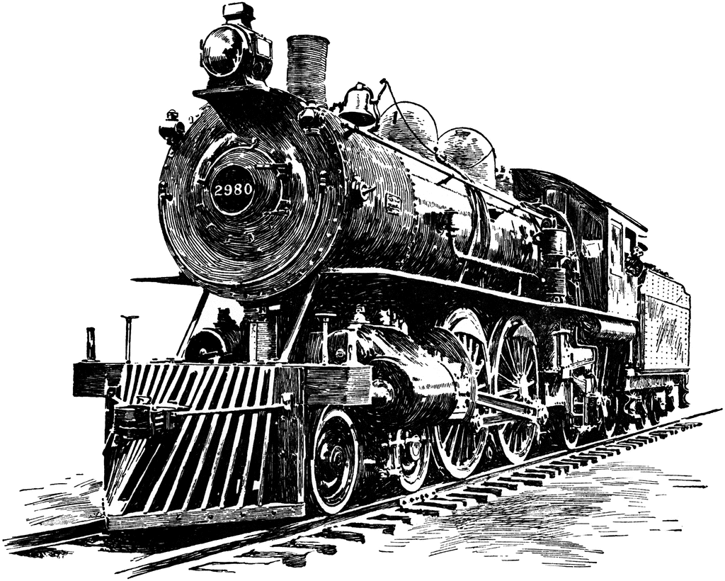 engine clipart steamtrain