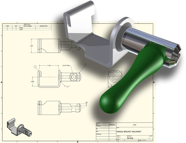 engineer clipart technical drawing
