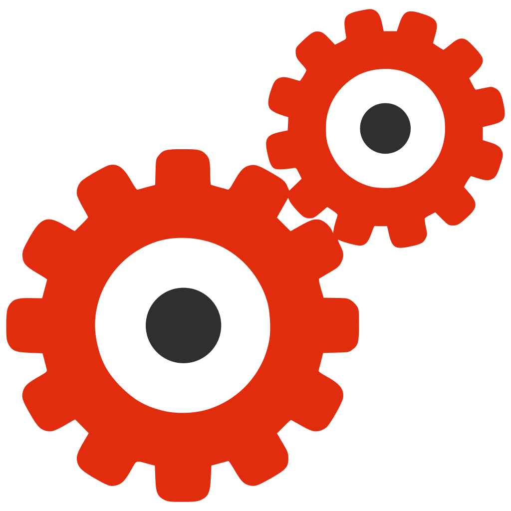 gears clipart two