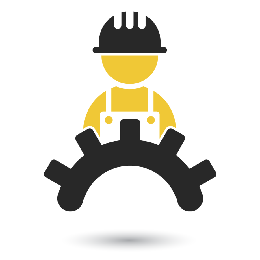 Engineering clipart mechanical engineering. Logo yellow 