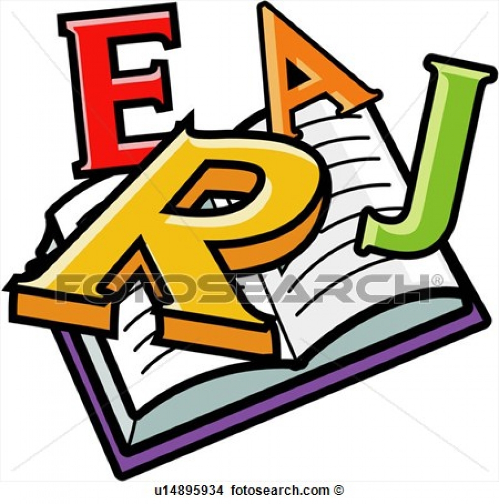 english clipart book writer