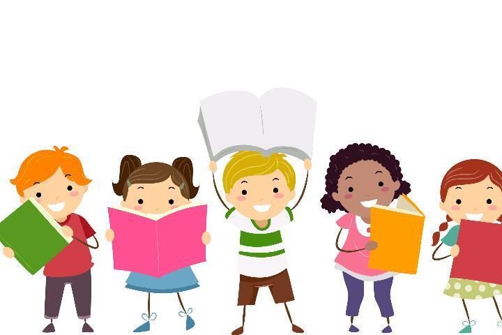 Town field primary school. English clipart critical reading