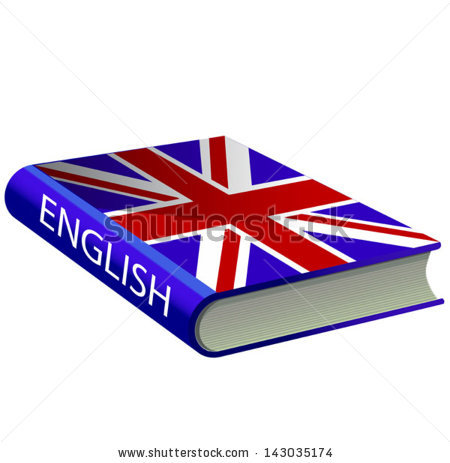 english clipart english book