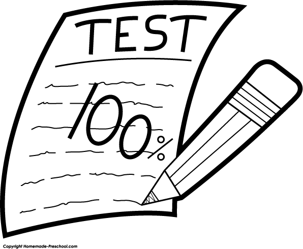 test clipart english test