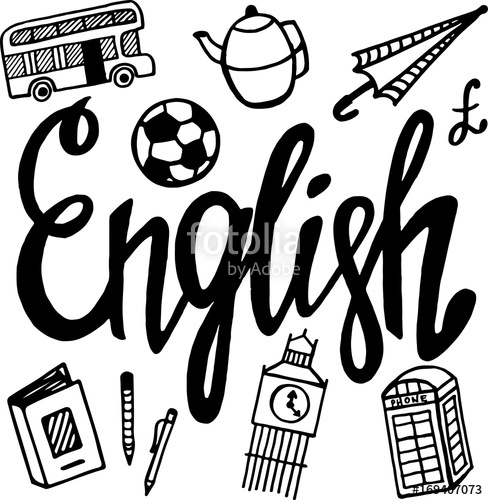 english clipart english subject