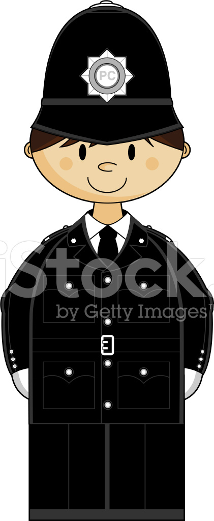Policeman clipart cartoon english. Cute british police officer