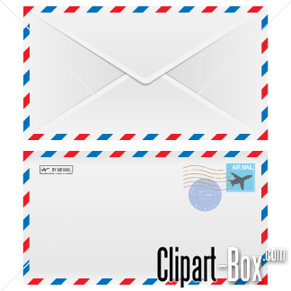 envelope clipart airmail envelope