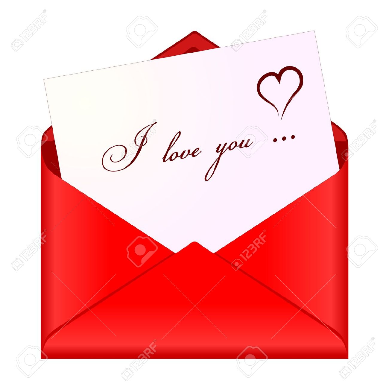 envelope clipart love letter