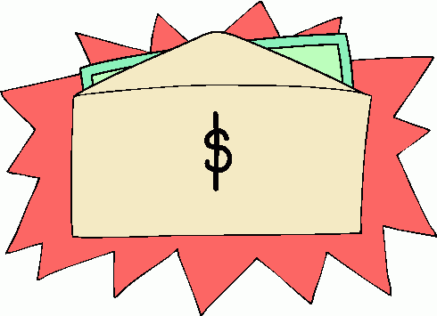 envelope clipart money envelope