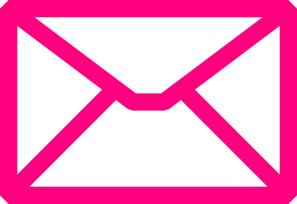 envelope clipart pink envelope