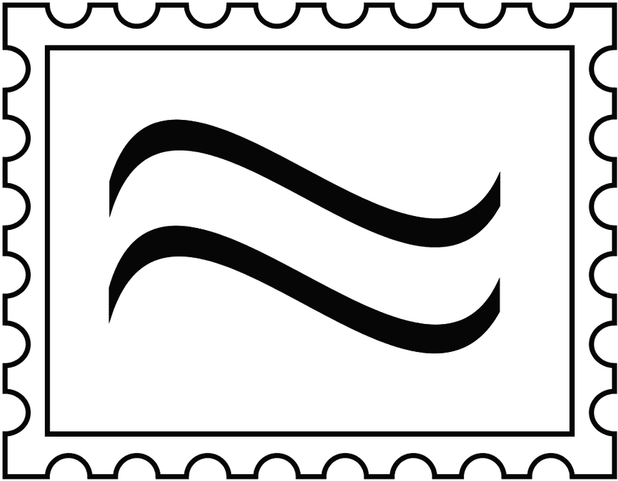 stamp clipart stamped