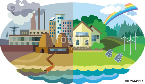 Environment clipart pollution free environment. Environmental and protection stock
