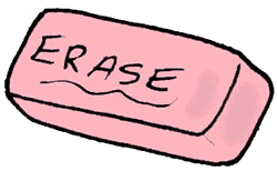 In the meantime fat. Eraser clipart big pink