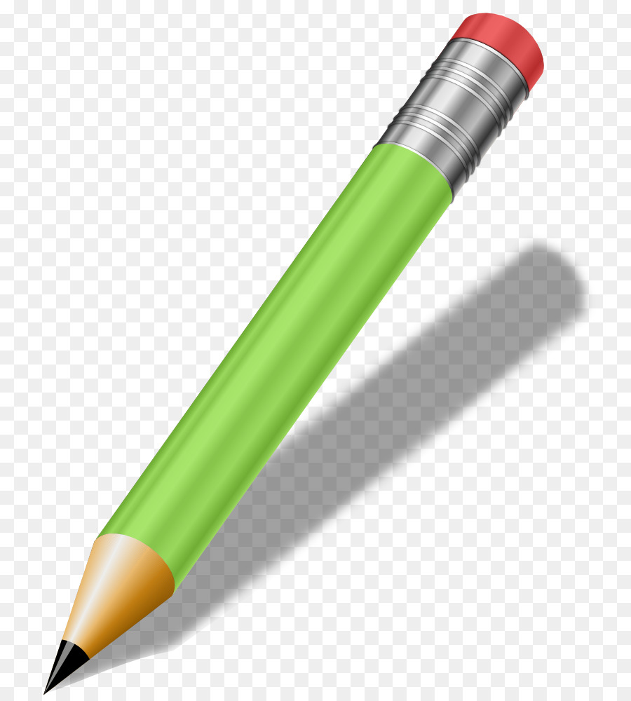 Eraser clipart green pen. Pencil cartoon transparent 