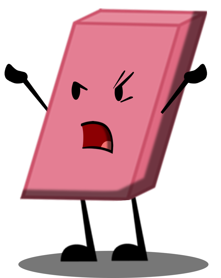 eraser clipart pink eraser