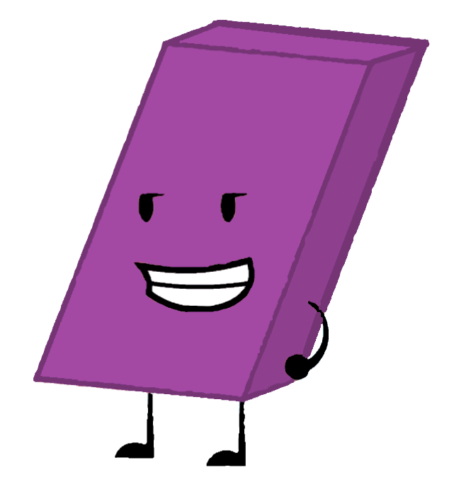 eraser clipart purple