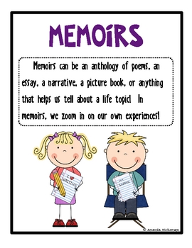 essay clipart memoir