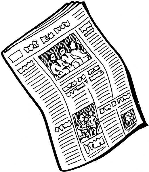 essay clipart old newspaper