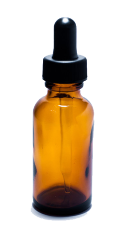 Essential oil bottle png.  oz amber glass