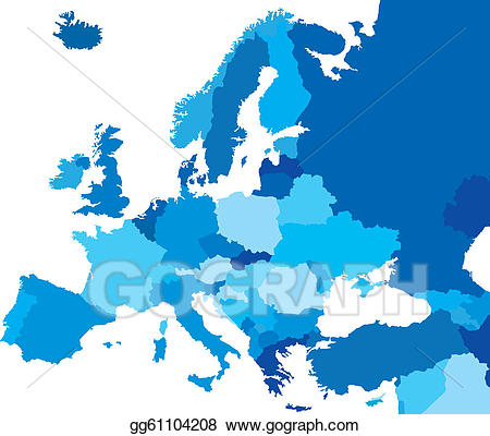 europe clipart colored