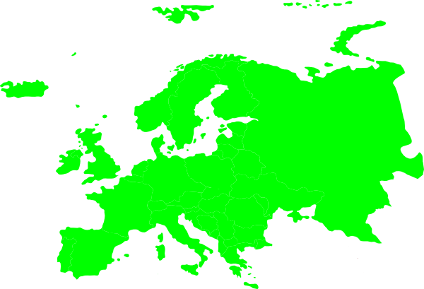europe clipart colored