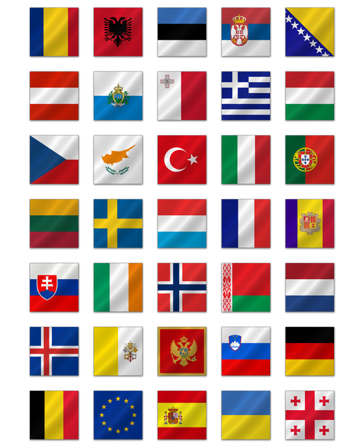 Europe clipart flag europe. European flags free icons