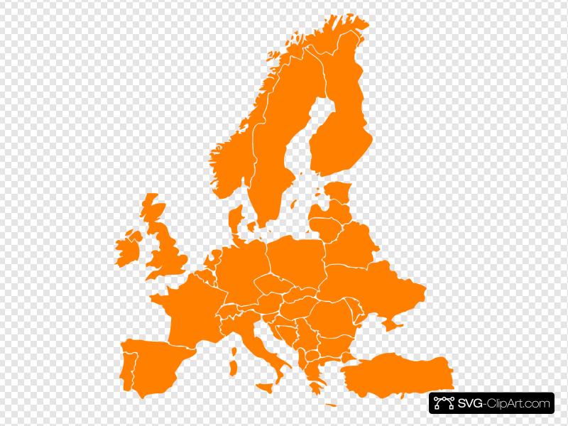 europe clipart icon