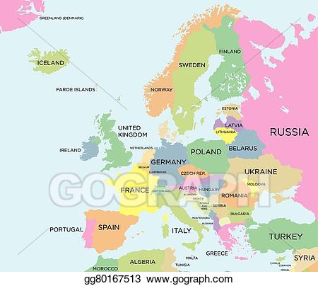 europe clipart island map