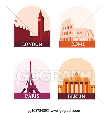 europe clipart sightseeing