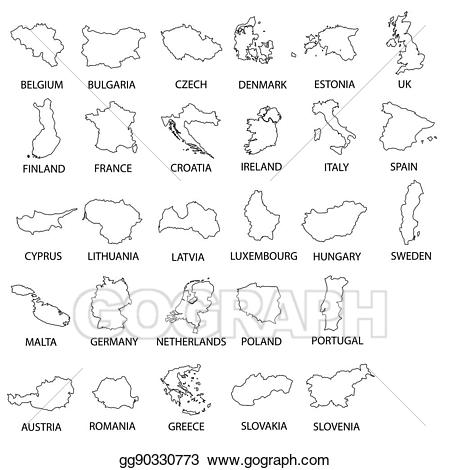 europe clipart simple