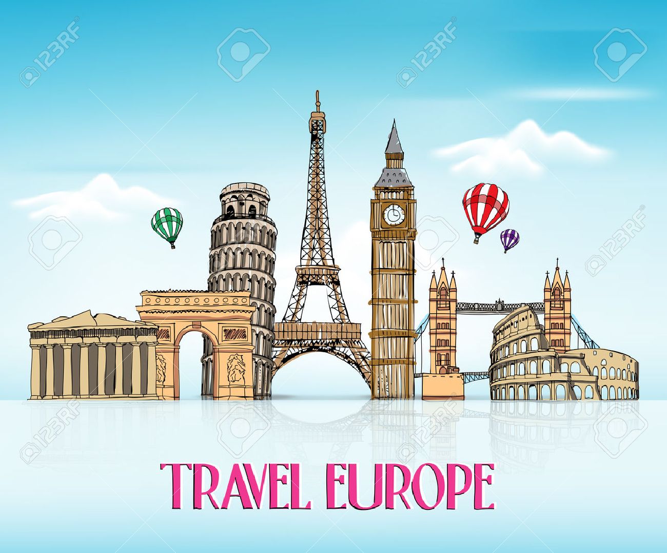 europe clipart travel europe