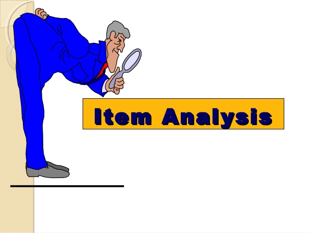 Evaluation clipart item analysis. 