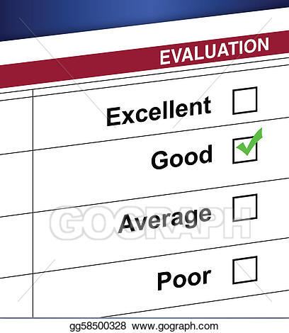 evaluation clipart mark sheet