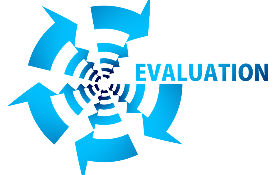 Organized clipart program evaluation. Areas of assessment wny