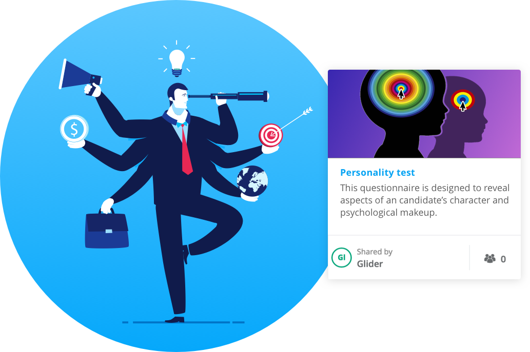 Evaluation clipart psychological test. Glider ai hire best