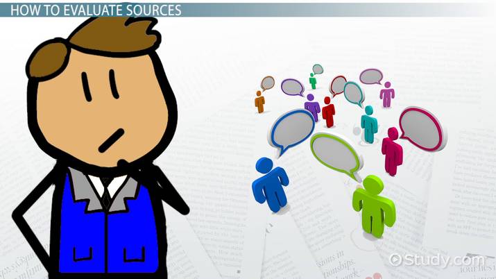 Evaluation clipart research problem. Evaluating print electronic sources